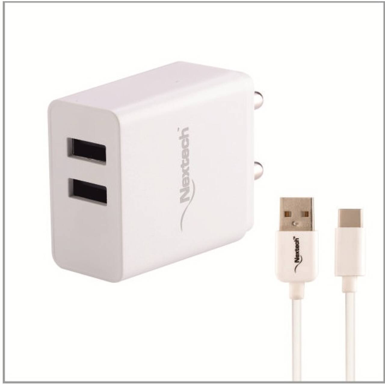 2 USB 3.4 AMP Charger